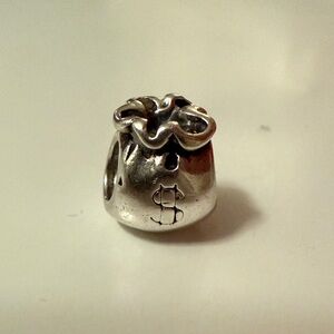 Silver Charm Bead